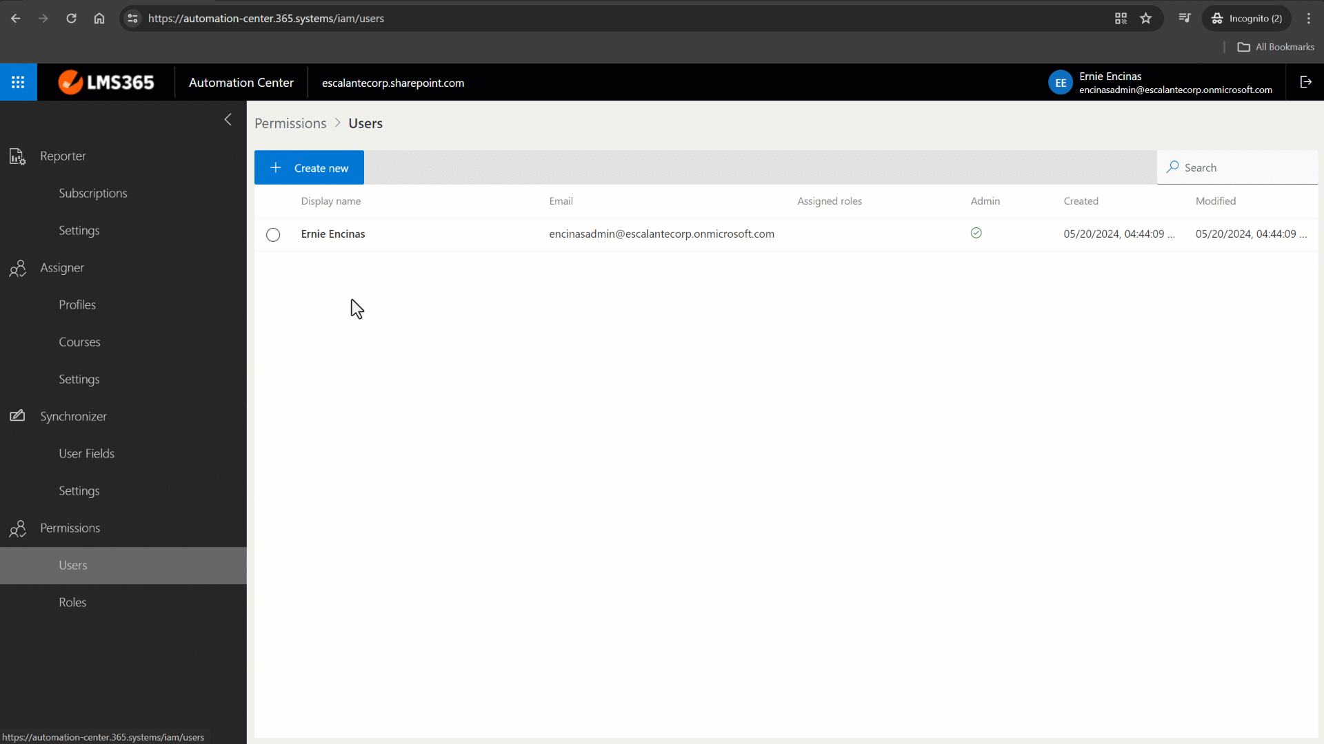Creating new user in Automation Center.gif