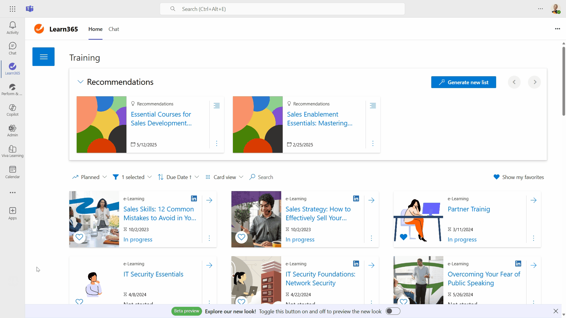 catalog switcher in teams.gif