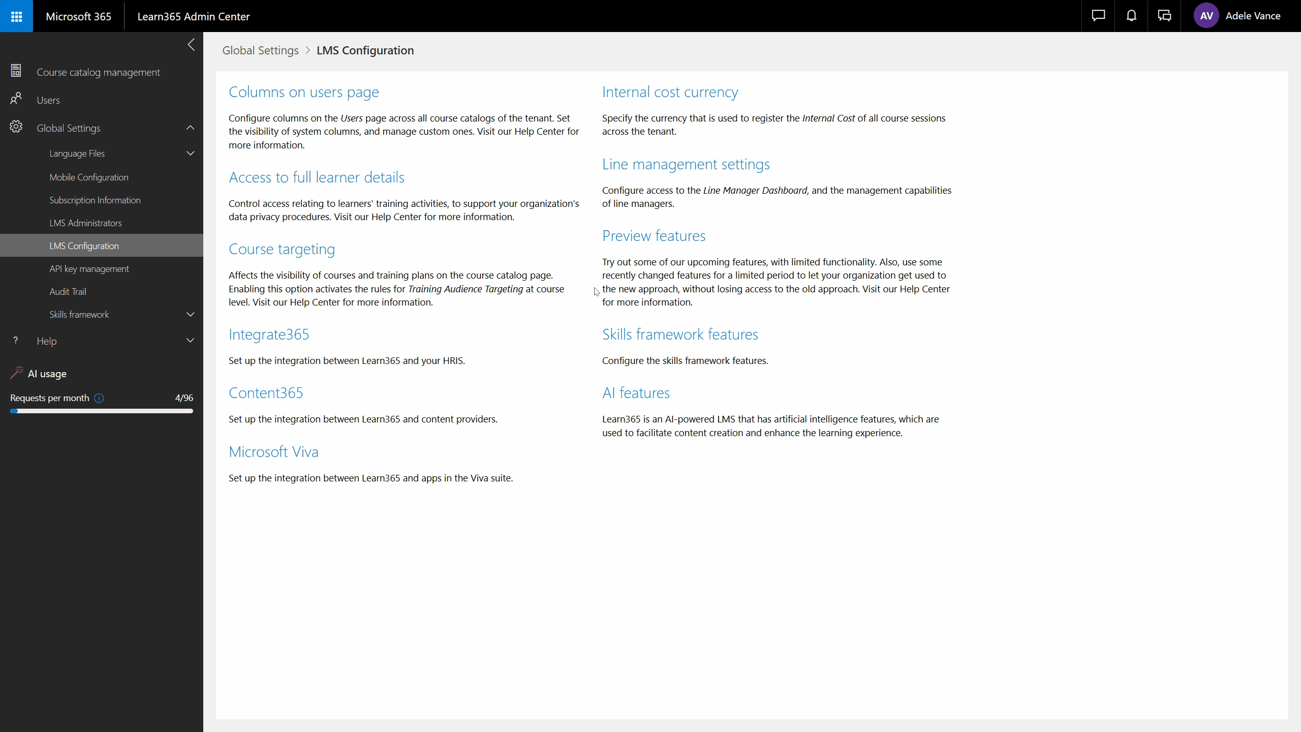 time spent on course tracking admin center.gif