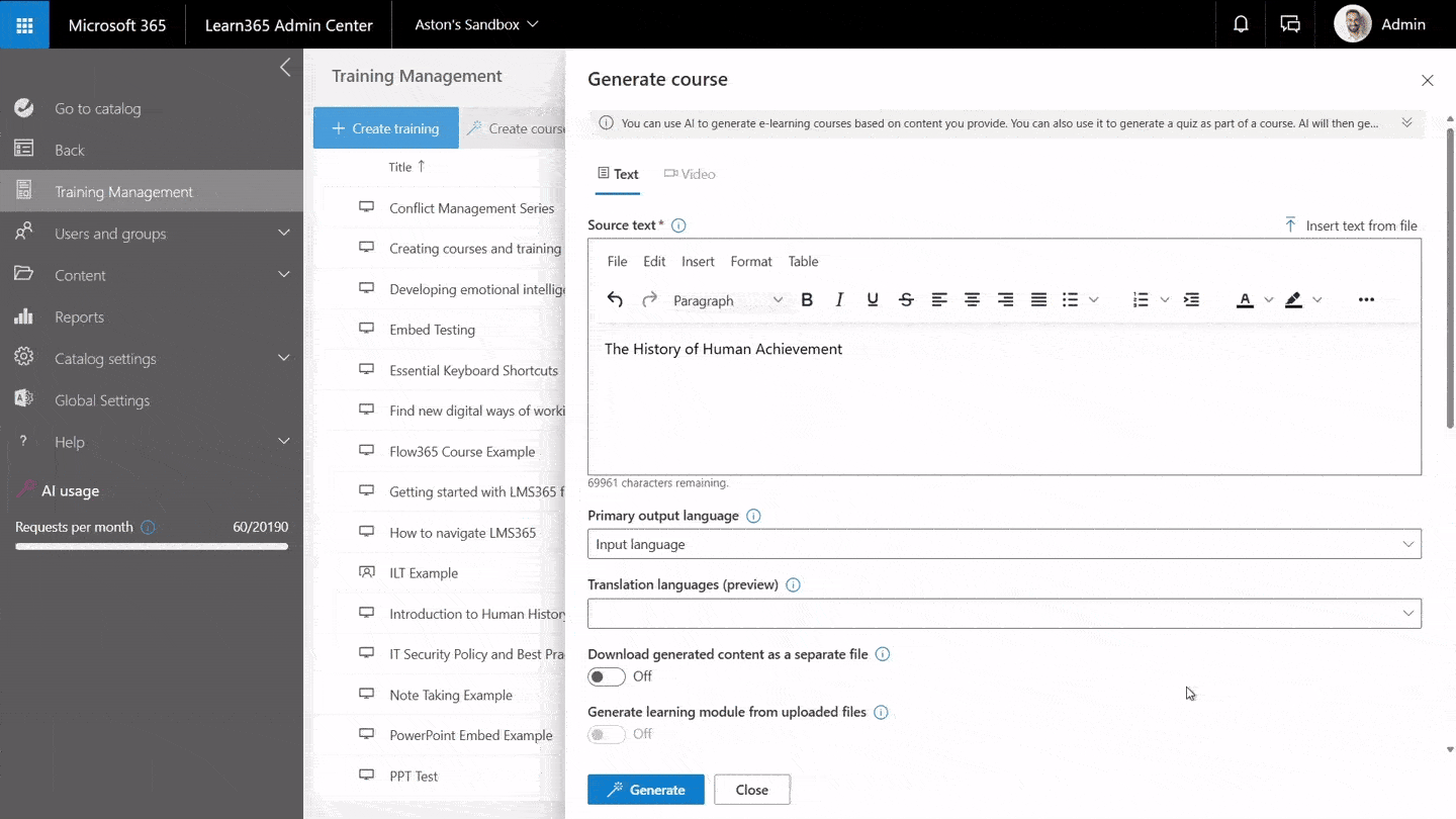 AI-Powered Learning Content Now with Multi-Language Support (compressed).gif
