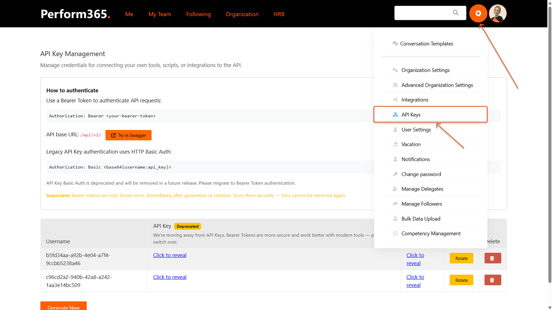 PE api keys page.png